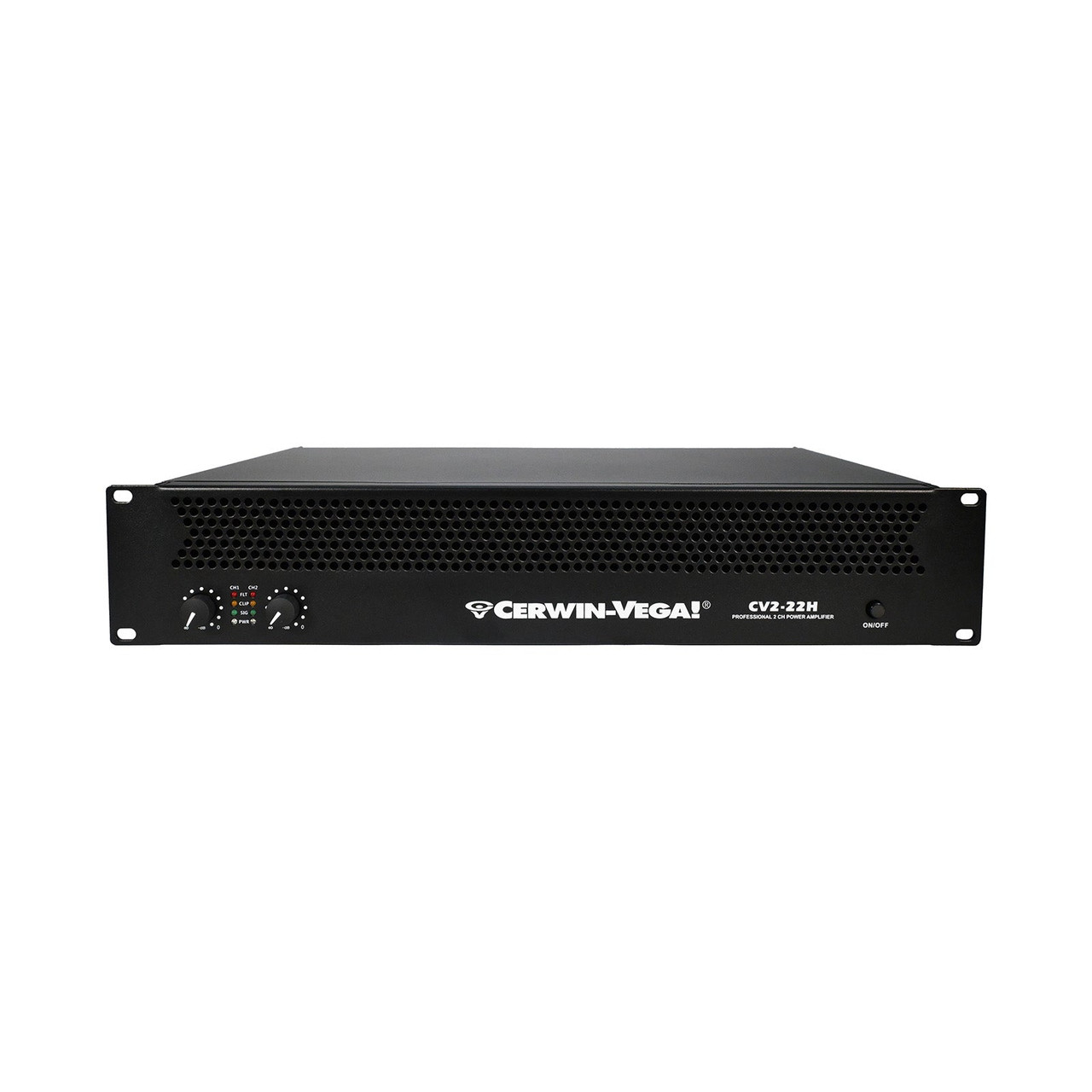 Cerwin Vega CV2-22H - 2-Channel Power Amplifier, 2260W 120V Briding 8Ω - CV2-22H