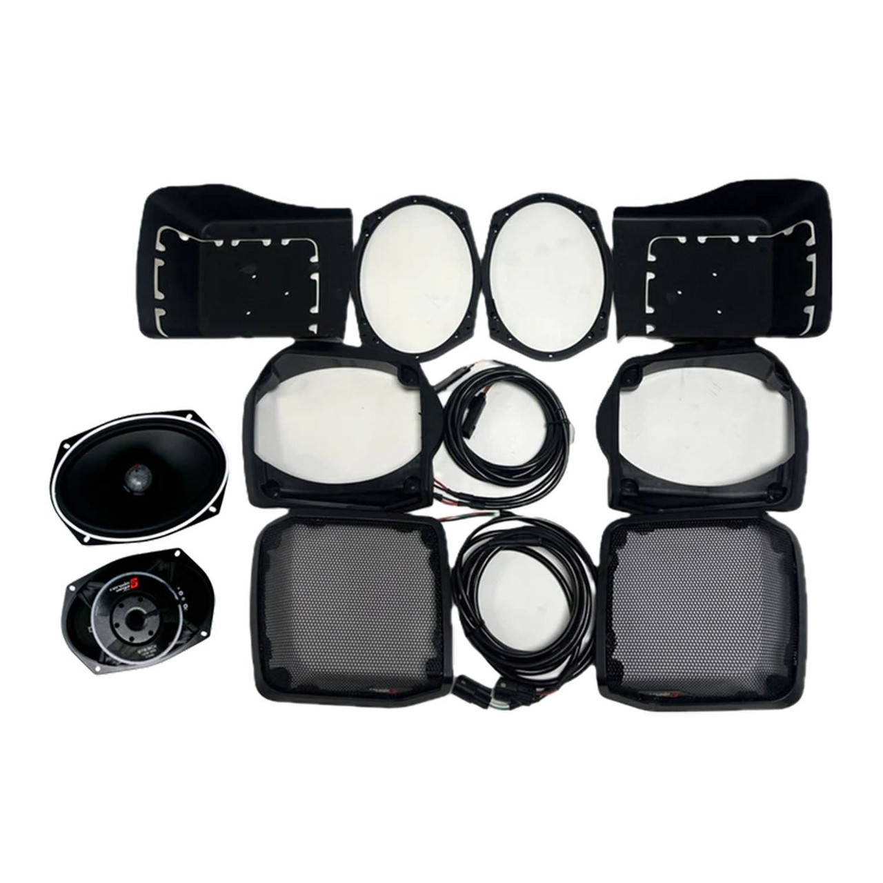 Cerwin Vega RPMST694LK13 - 1998-2013 Harley Davidson® Cut-In Lid Kit with ST69CX (4Ω) - RPMST694LK13