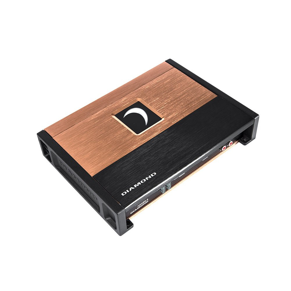 Diamond Audio HX480.4 - 4-Channel HEX Series Full Range Class D Amplifier - HX480.4