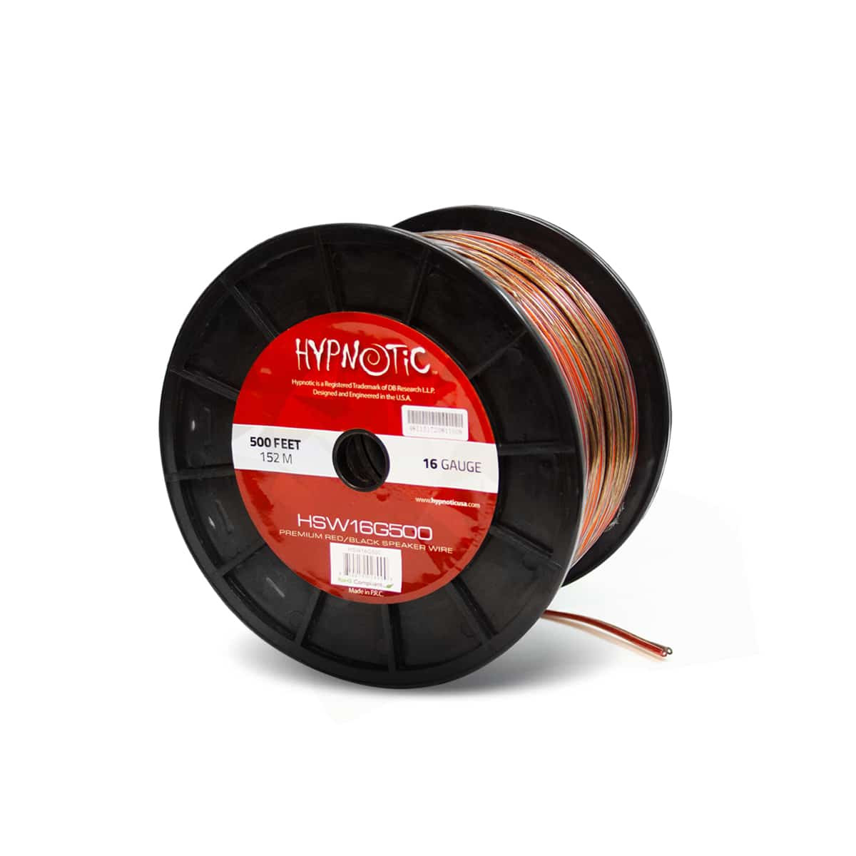 DB Drive HSW10G100 - 10 GA. Red/Black Speaker Wire 100ft Roll
