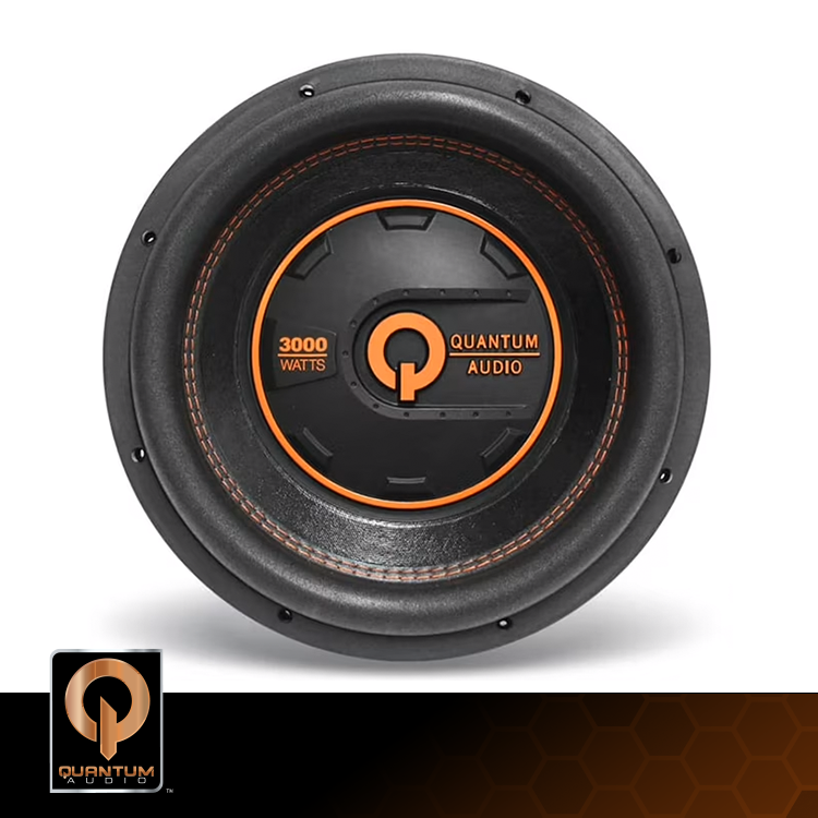 DB Drive QW3000/12D4 - 12" Dual 4-Ohm Subwoofer