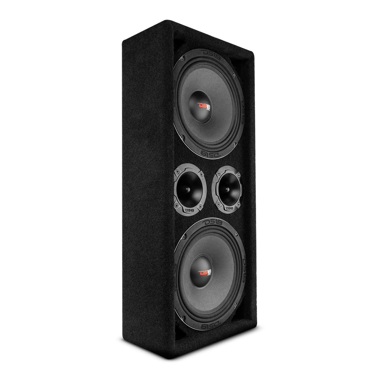 DS18 ENS-PRO-CHX82A.LD - Dual 8" Loaded Ported Voceteo Box ( 2 x PRO-X8M and 2 x PRO-TWX2)