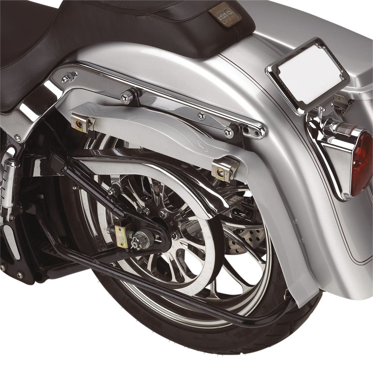 Cycle Visions #CV-7220 - Filler Panels for Hardbags - For Use With Softail '84-'07 Style Saddlebags