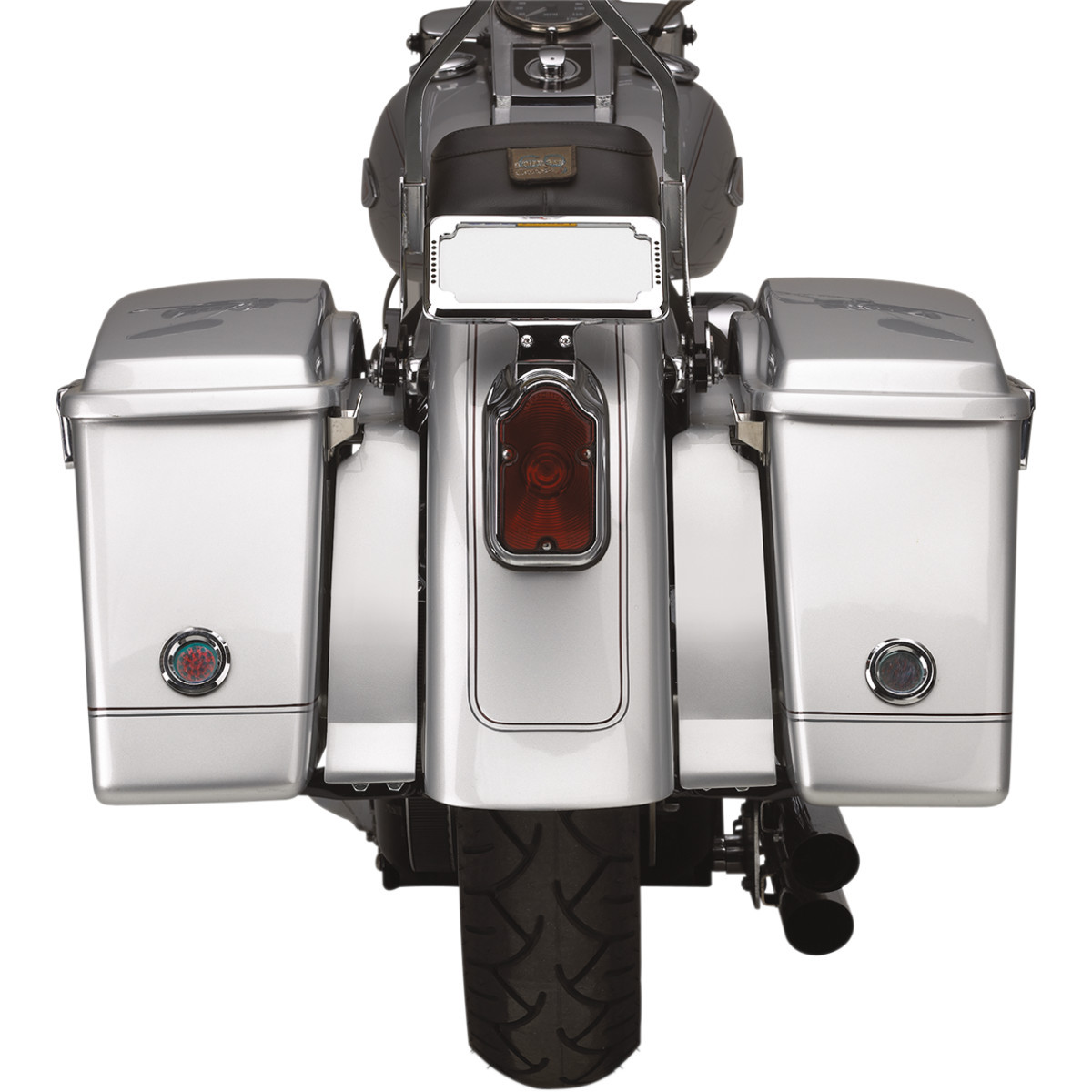 Cycle Visions #CV-7220 - Filler Panels for Hardbags - For Use With Softail '84-'07 Style Saddlebags