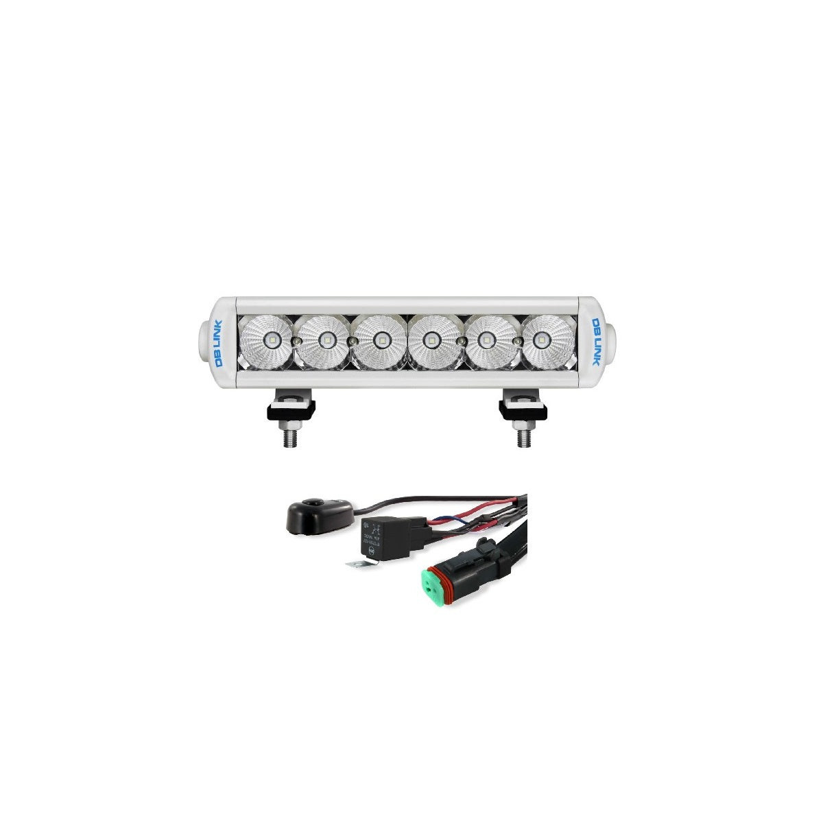DB Drive DBSRX9F-M - Extreme 9 in. Single Row Osram LED Flood Light Bar