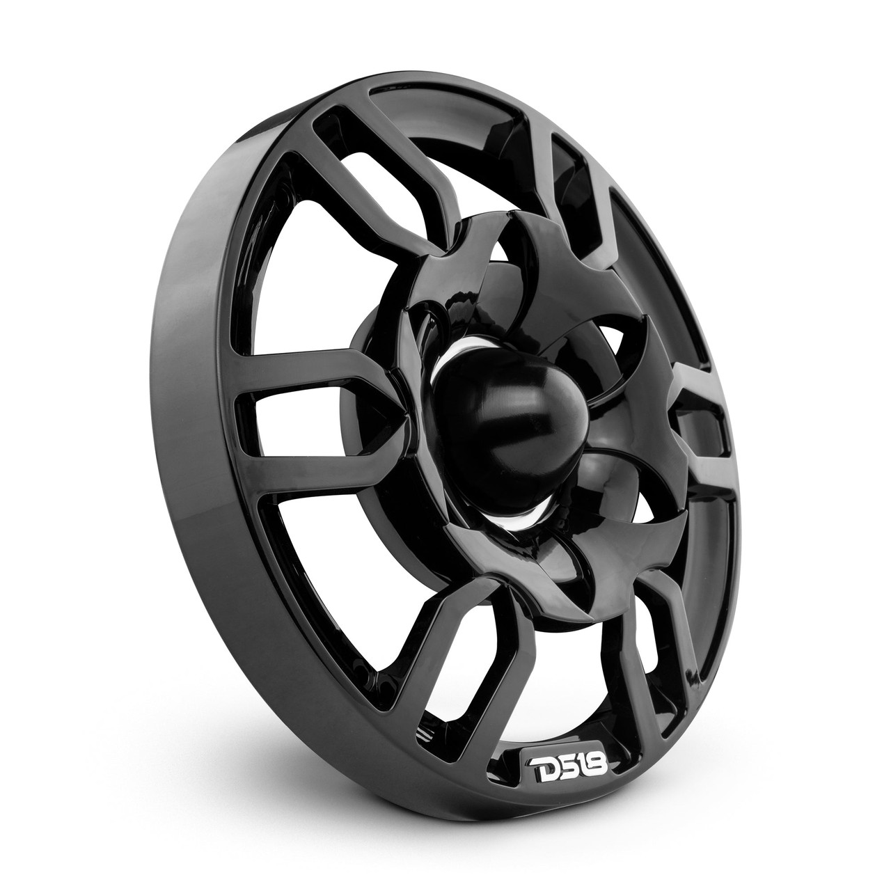 DS18 PRO-GRT6BK - 6.5" Speaker Grill with Built-in 1.75" Voice Coil Neodymium Bullet Tweeter 250 Watts