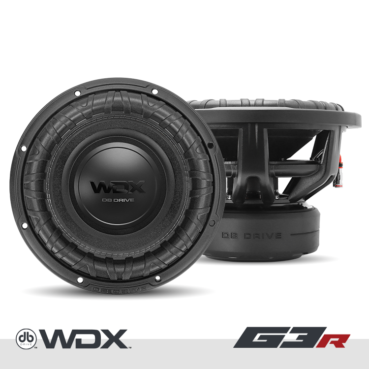 DB Drive WDX12G3R.4 - 12 in.  Dual 4-Ohm Subwoofer
