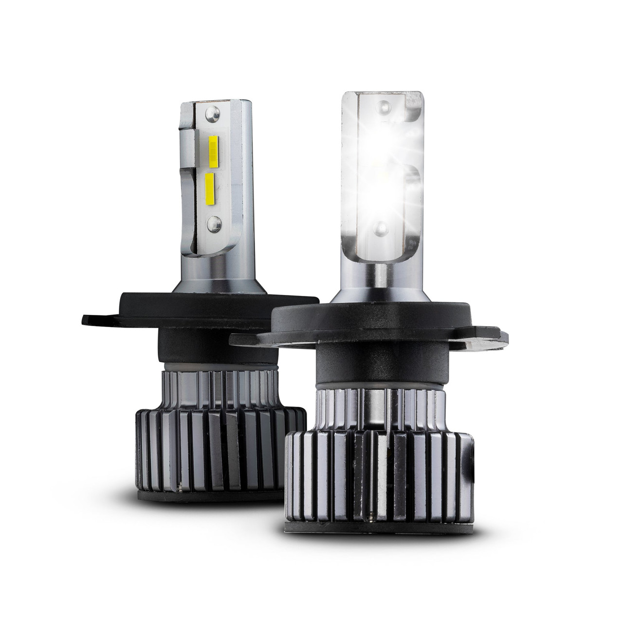 DS18 VIXH4 - VISION H4 High/Low CSP LED Conversion Kit 6500K White 8000/5000 Lumens 50/30 Watts