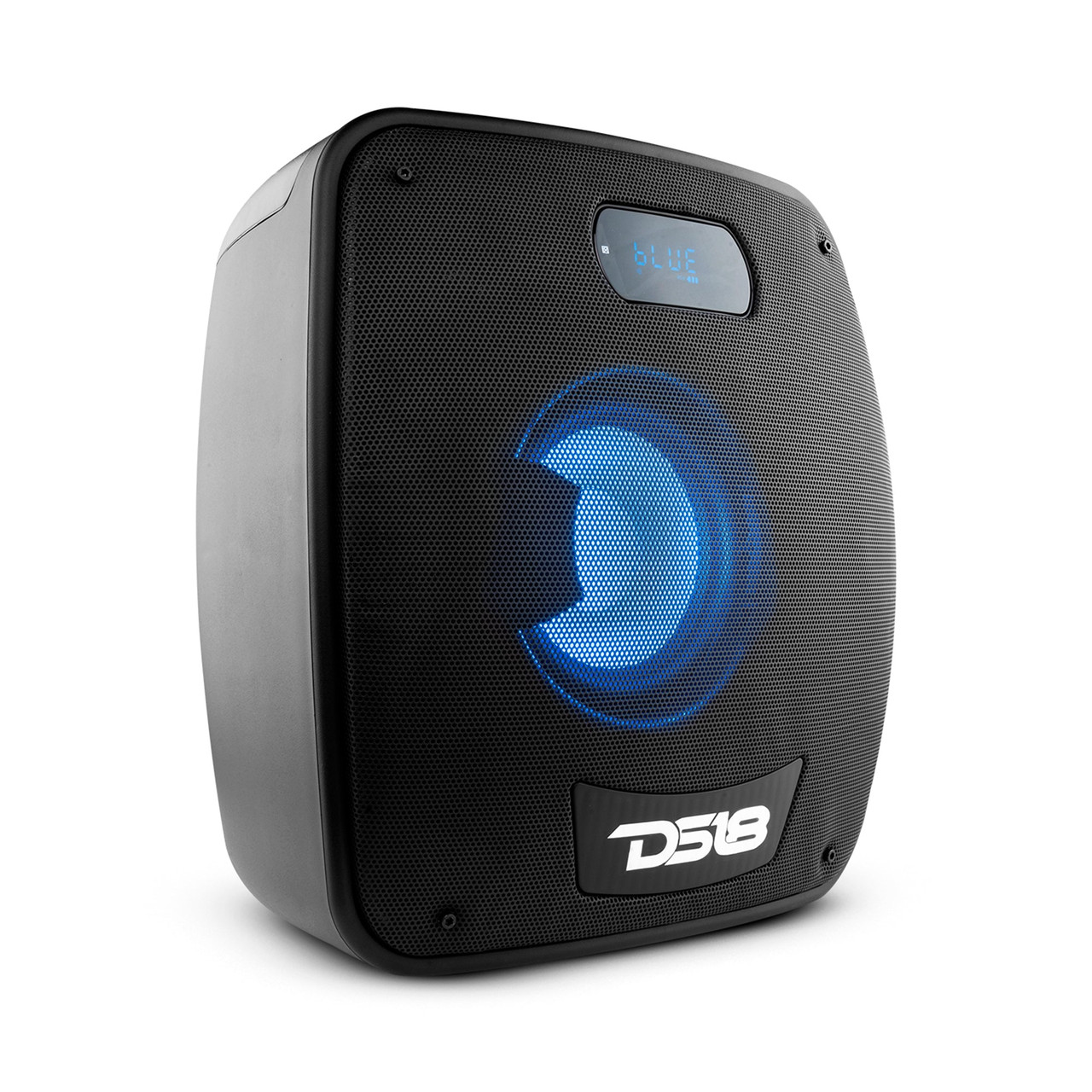 DS18 TLV6 - TLV 6.5" Amplified With Battery Self Powered Party Speaker With RGB LED Lights Bluetooth and TWS 200 Watts