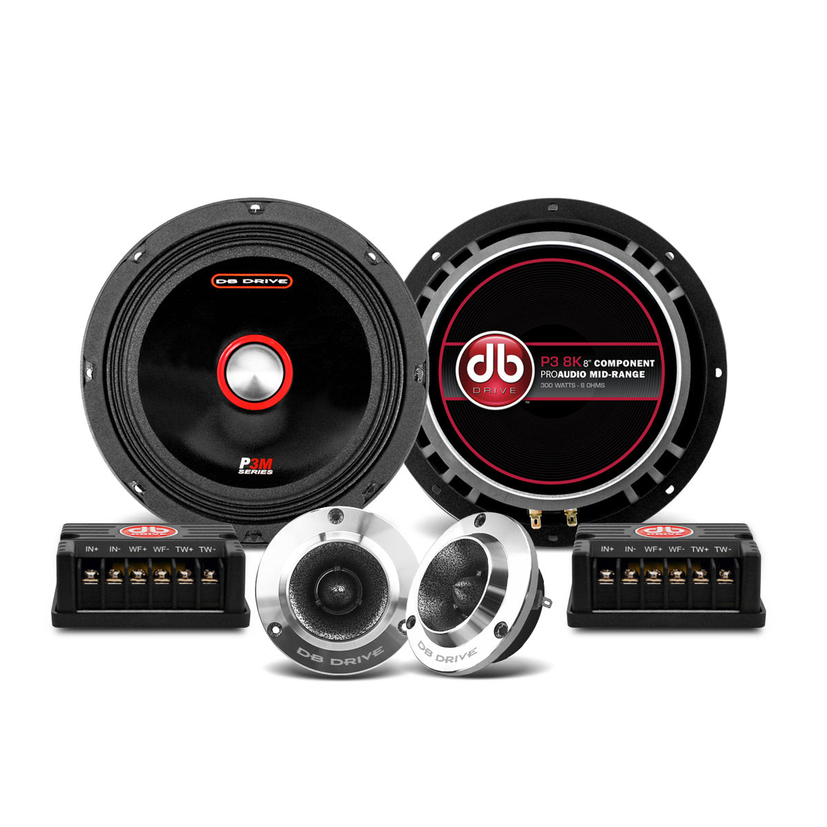 DB Drive P3 8K - 8" PRO Audio Component Speaker