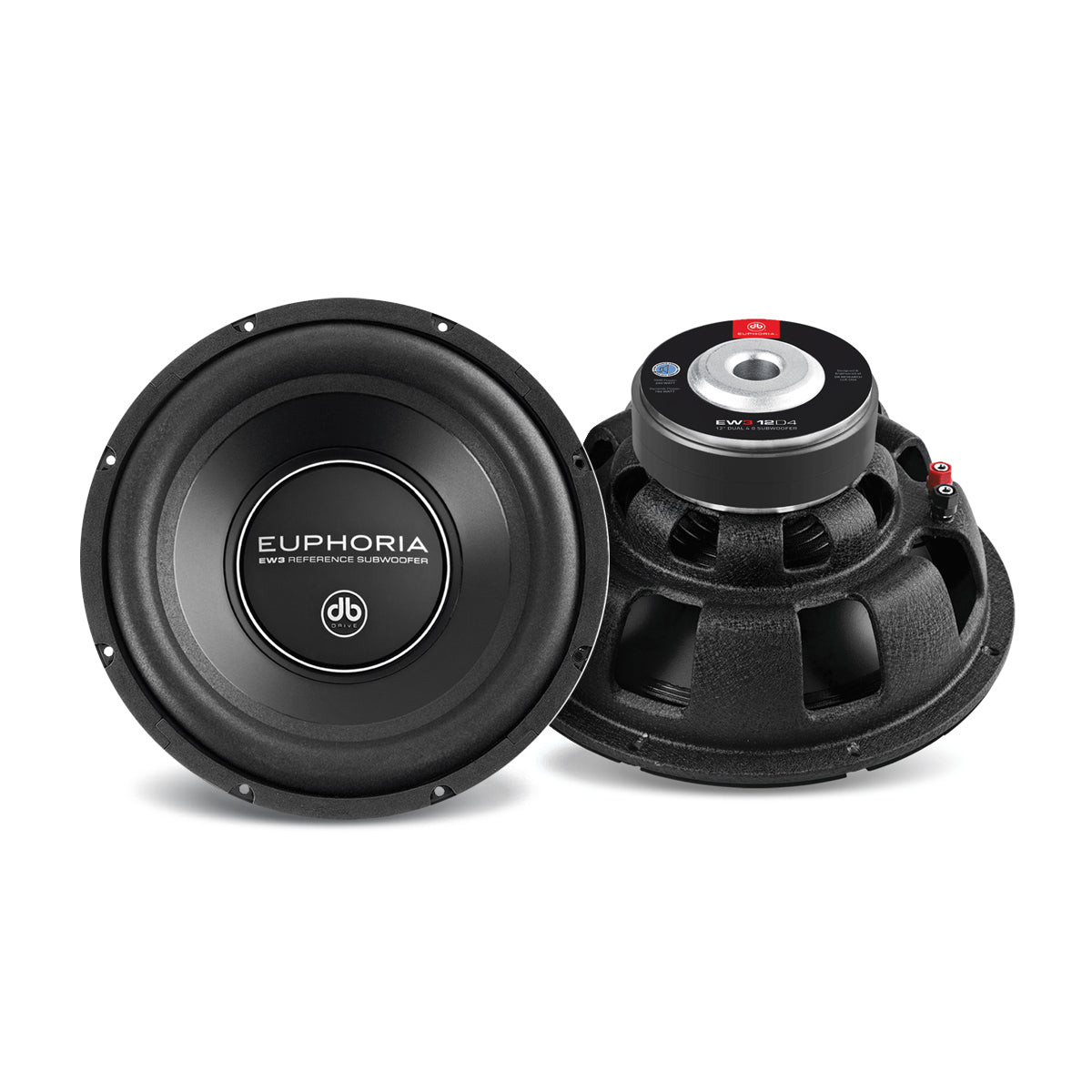 DB Drive EW3 12D4 - 12" Dual 4-Ohm Subwoofer