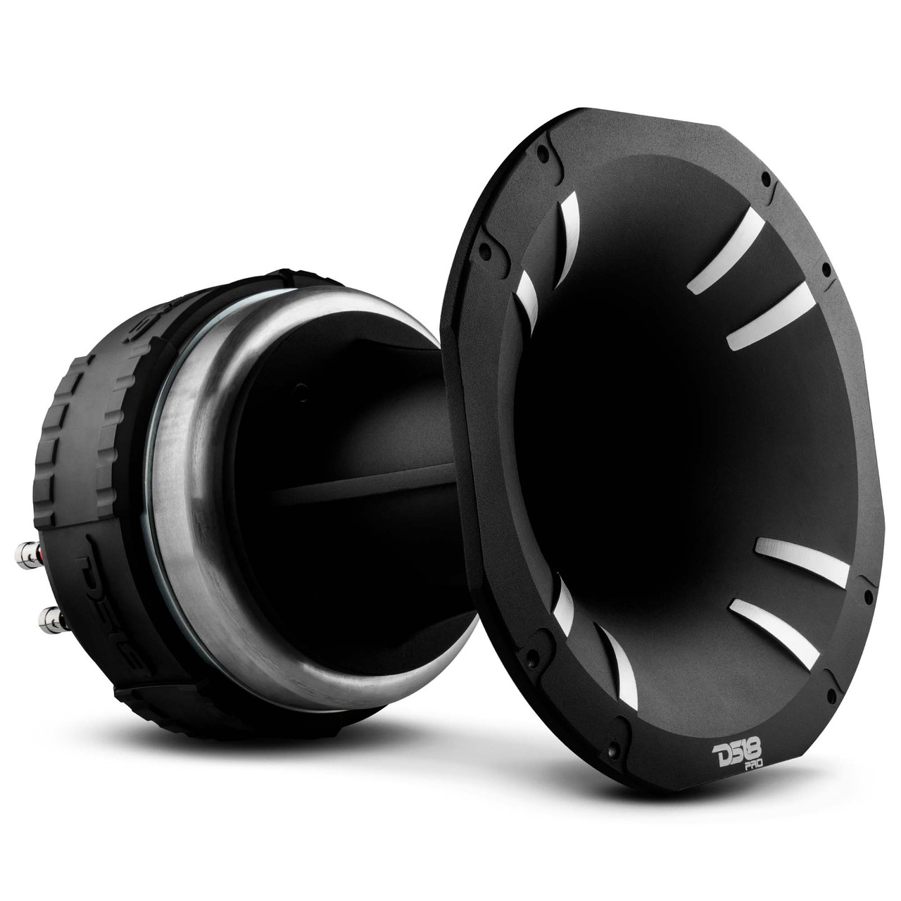 DS18 PRO-DKH4 - DS18 PRO-DKH4 PRO 3" Bolt On Throat Compression Driver with 4" Titanium VC and Horn 1000 Watts 8 Ohms