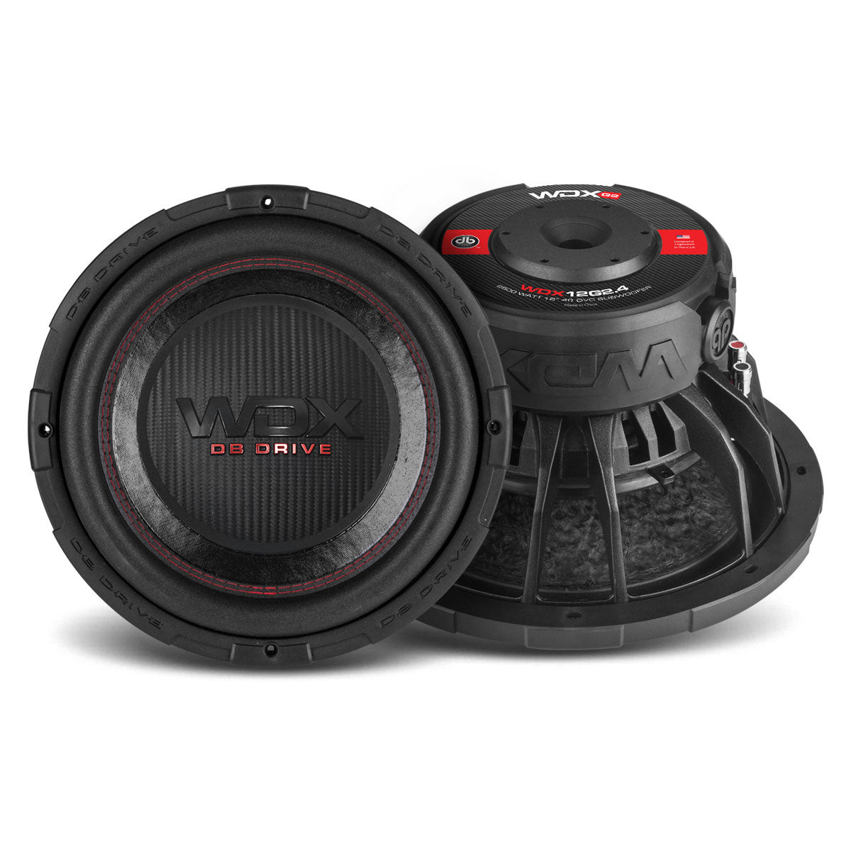 DB Drive WDX12G2.4 - 12" Dual 4-Ohm Subwoofer
