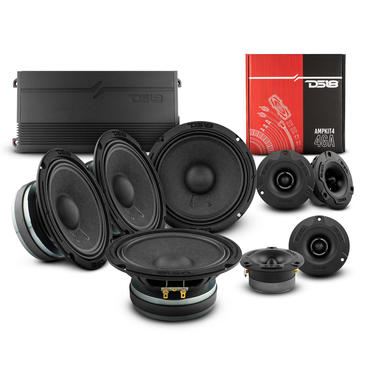 DS18 PROAUDIO.MB/STG1 - Stage1 Pro Audio Midbass Package