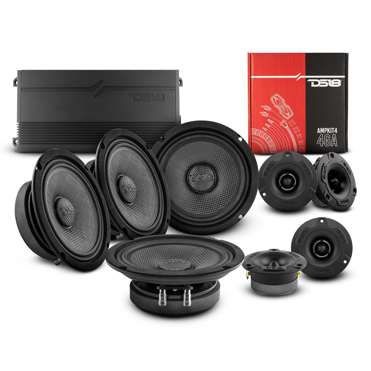 DS18 PROAUDIO.MB/STG2 - Stage2 Pro Audio MidBass Package