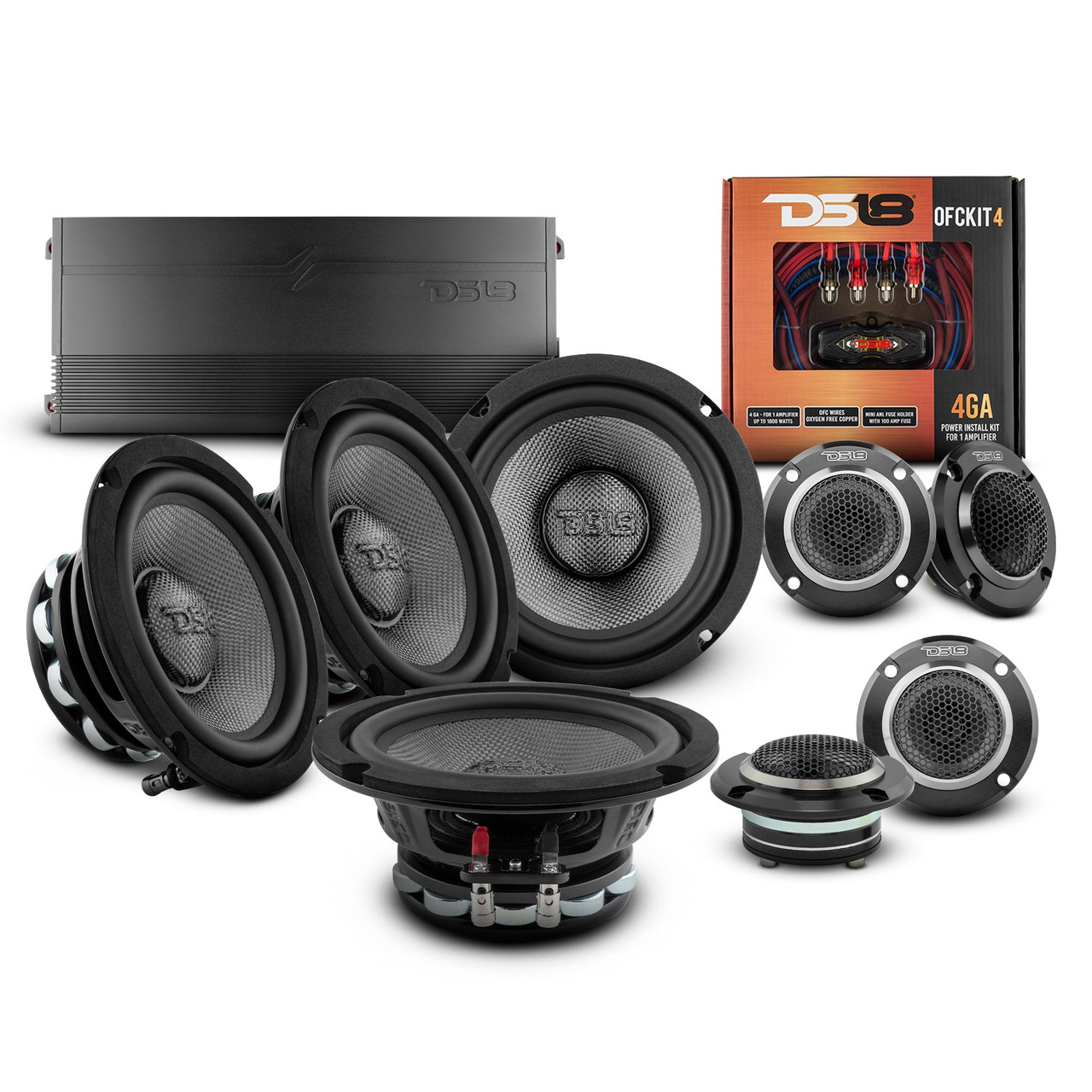 DS18 PROAUDIO.MB/STG3 - Stage3 Pro Audio Midbass Package