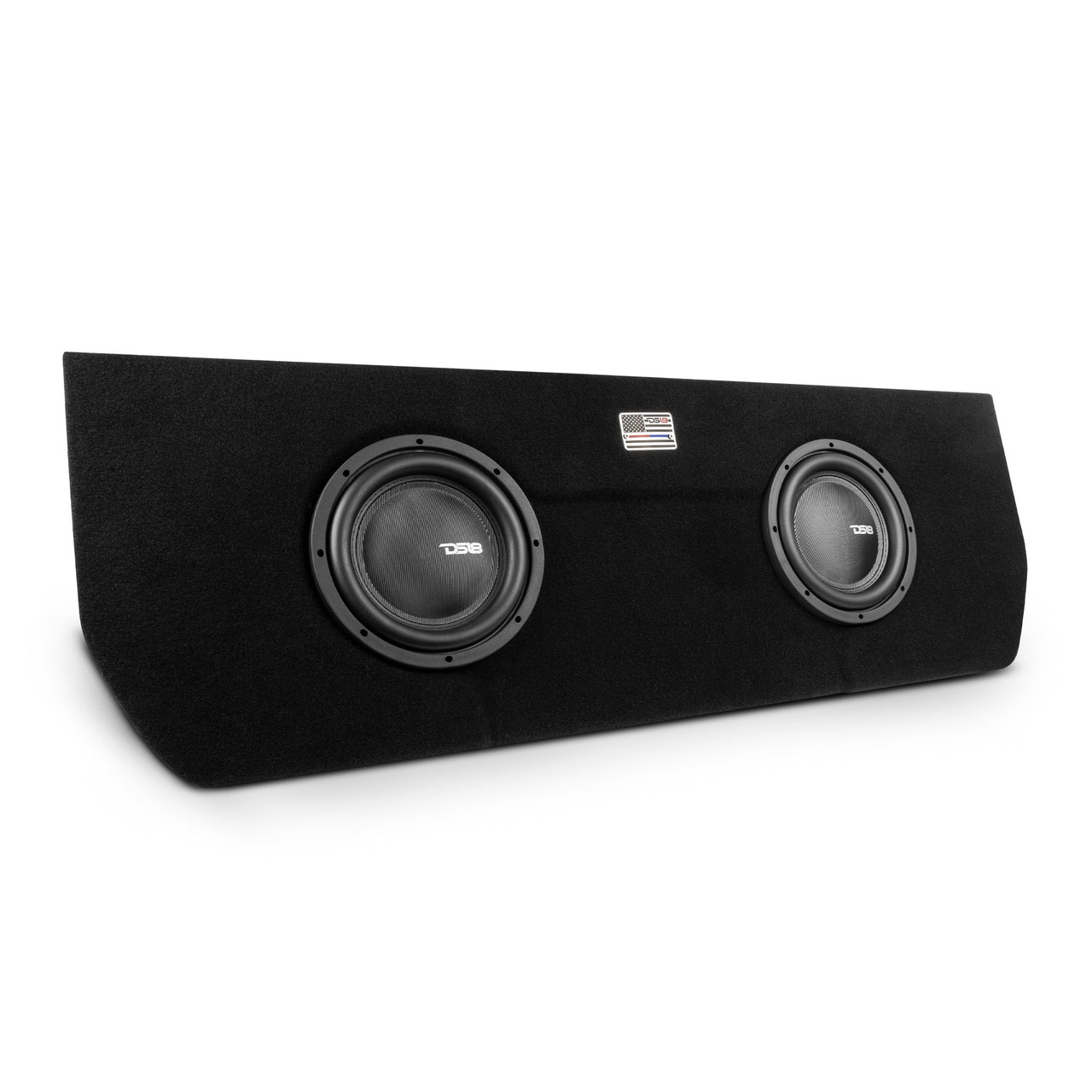DS18 ENS-TUNDRA210LD - Dual 10" Loaded Subwoofer Enclosure for Tundra 2022 and Up Double Cab and Crew Max With Subwoofers(2 X IXS10.4D)
