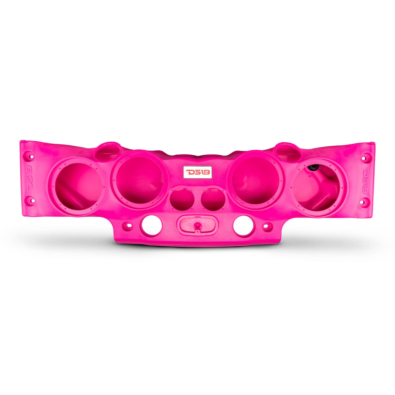 DS18 JK-SBAR/PINK - DS18 JK-SBAR/PINK Exclusive Overhead Audio Bar System for JK/JKU Jeeps(4x 8" Speakers 4x3.72" Tweeters 2x1" Drivers) Pink