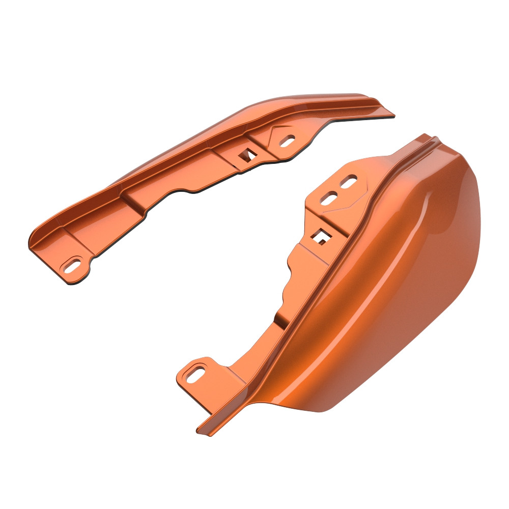 Mid-Frame Air Deflectors heat shield For '09Up Harley Davidson Touring