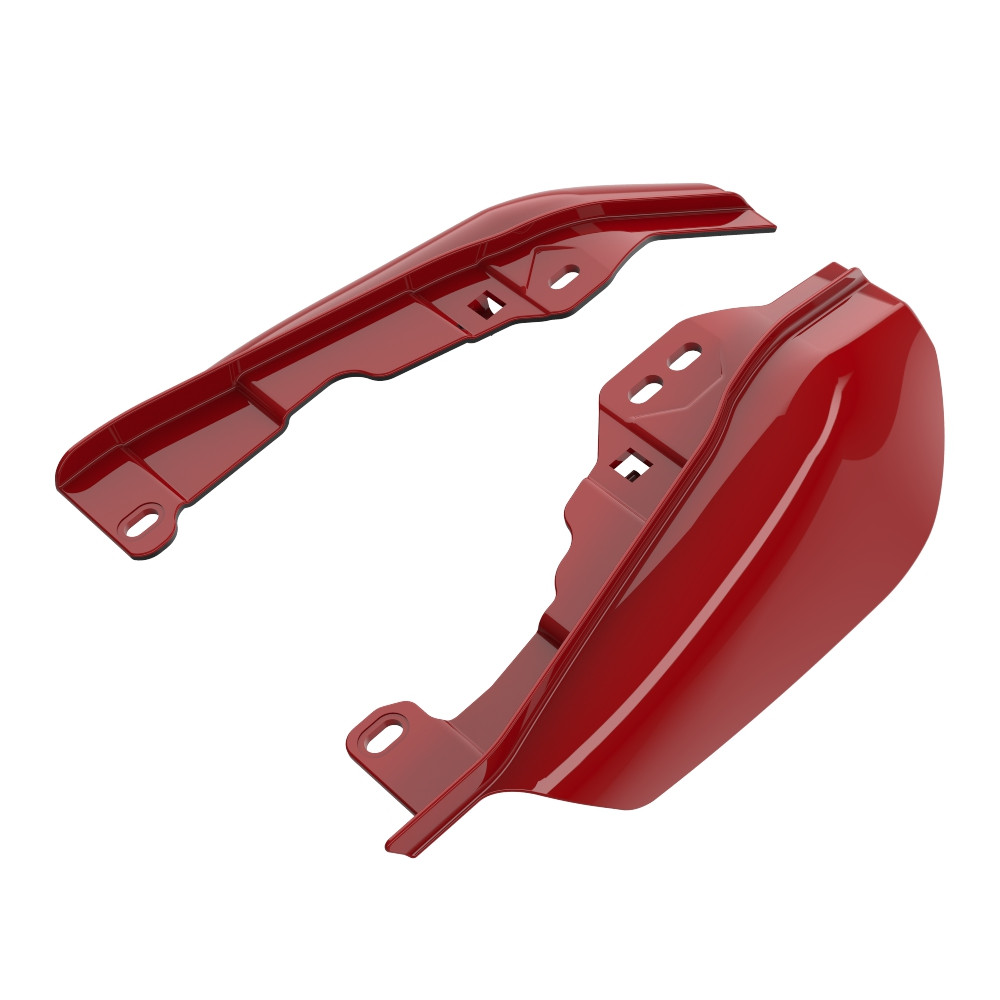 Mid-Frame Air Deflectors heat shield For '09Up Harley Davidson Touring
