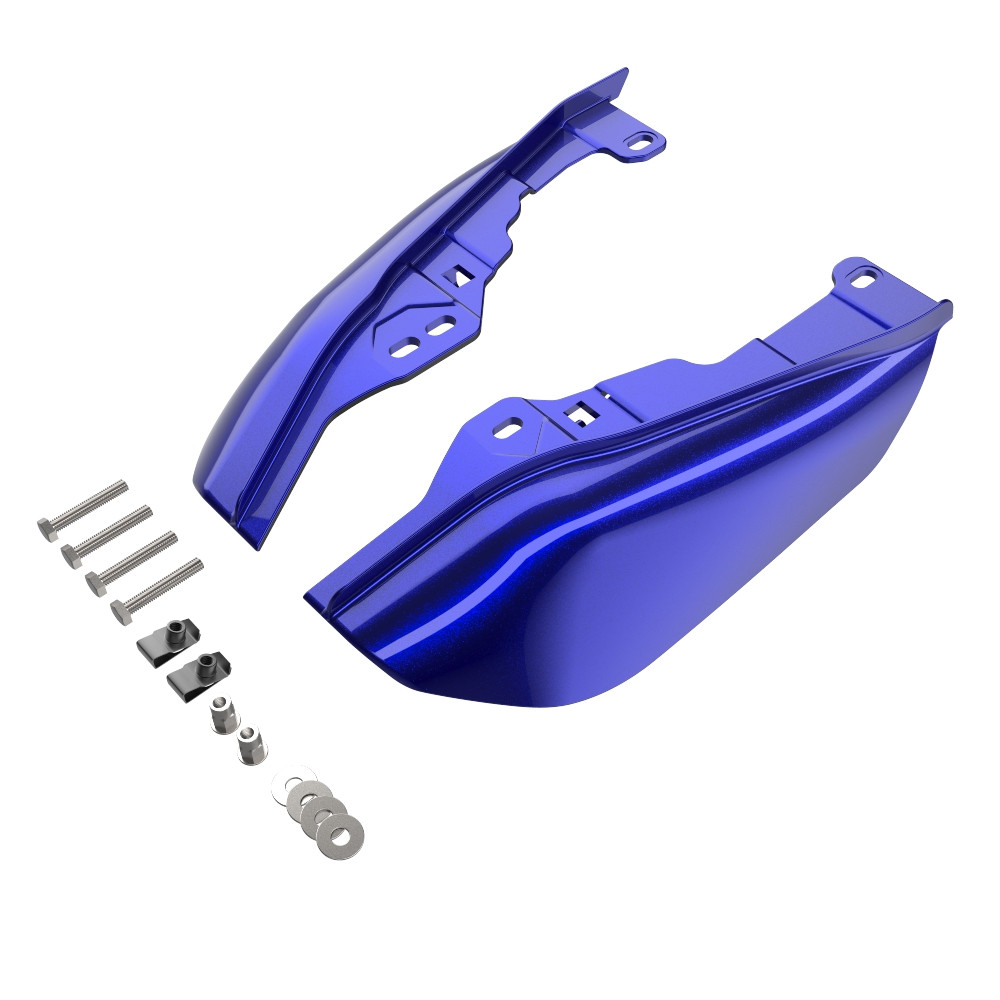 Mid-Frame Air Deflectors heat shield For '09Up Harley Davidson Touring
