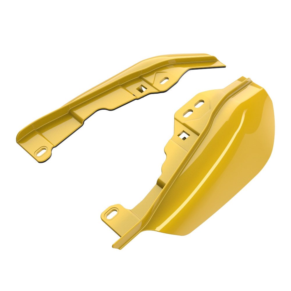 Mid-Frame Air Deflectors heat shield For '09Up Harley Davidson Touring