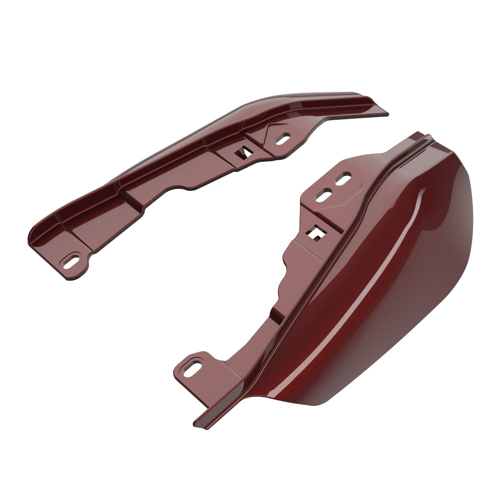 Mid-Frame Air Deflectors heat shield For '09Up Harley Davidson Touring