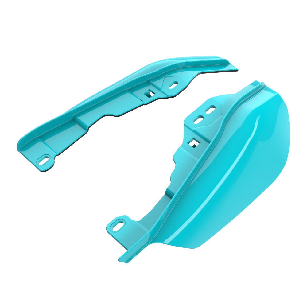Mid-Frame Air Deflectors heat shield For '09Up Harley Davidson Touring