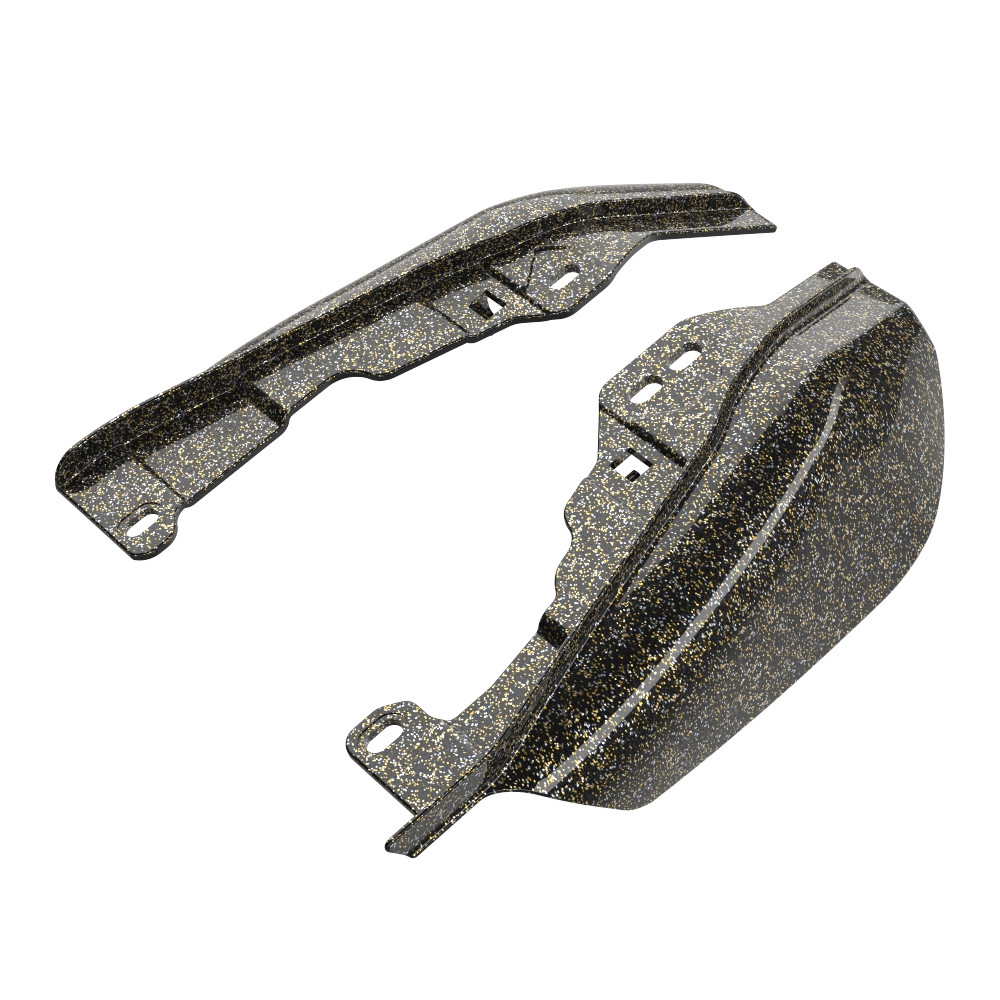 Mid-Frame Air Deflectors heat shield For '09Up Harley Davidson Touring