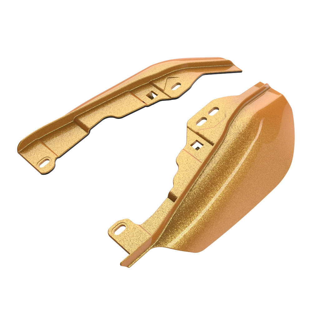 Mid-Frame Air Deflectors heat shield For '09Up Harley Davidson Touring