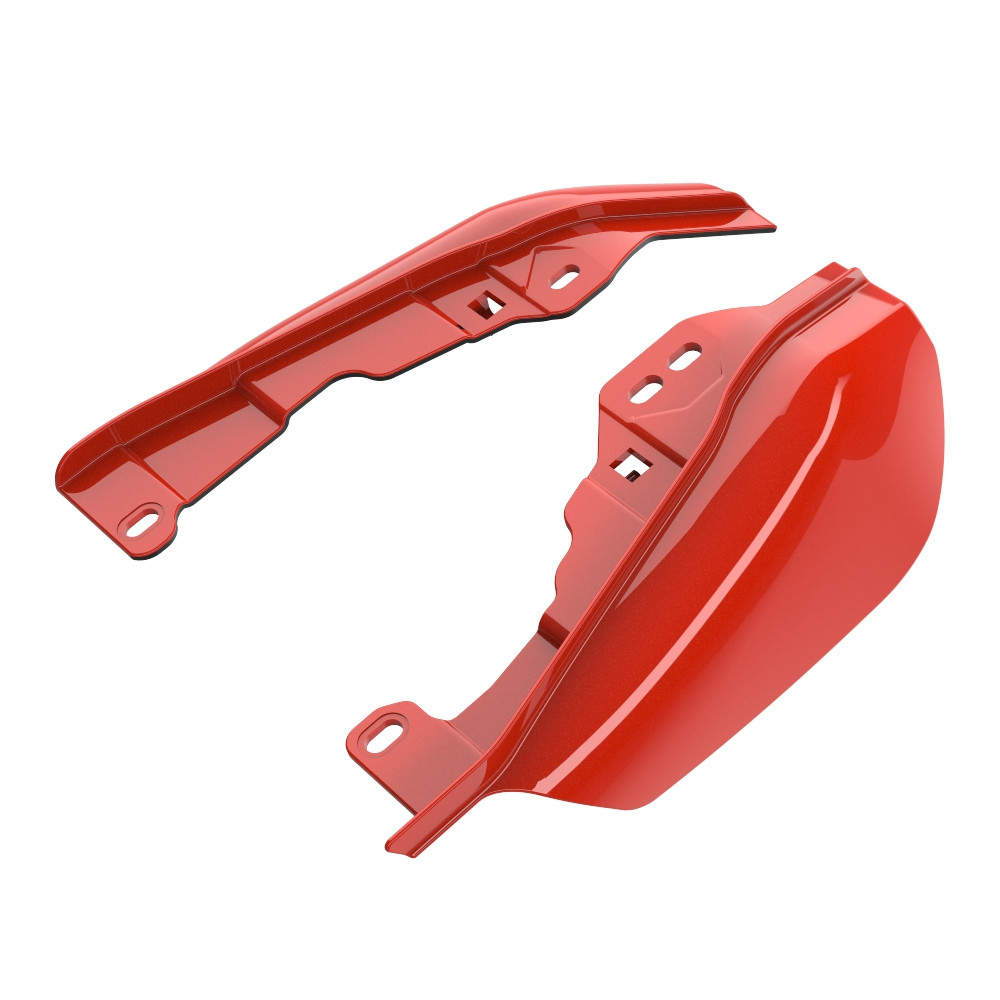 Mid-Frame Air Deflectors heat shield For '09Up Harley Davidson Touring