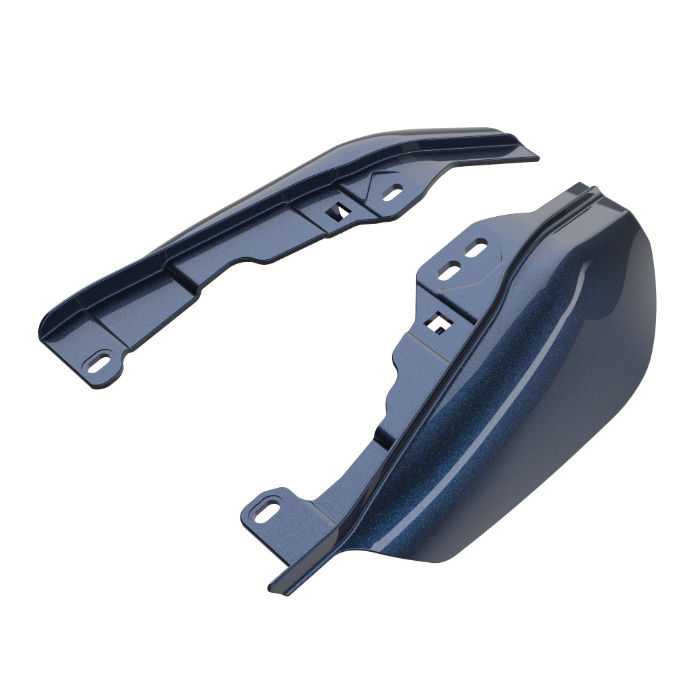 Mid-Frame Air Deflectors heat shield For '09Up Harley Davidson Touring