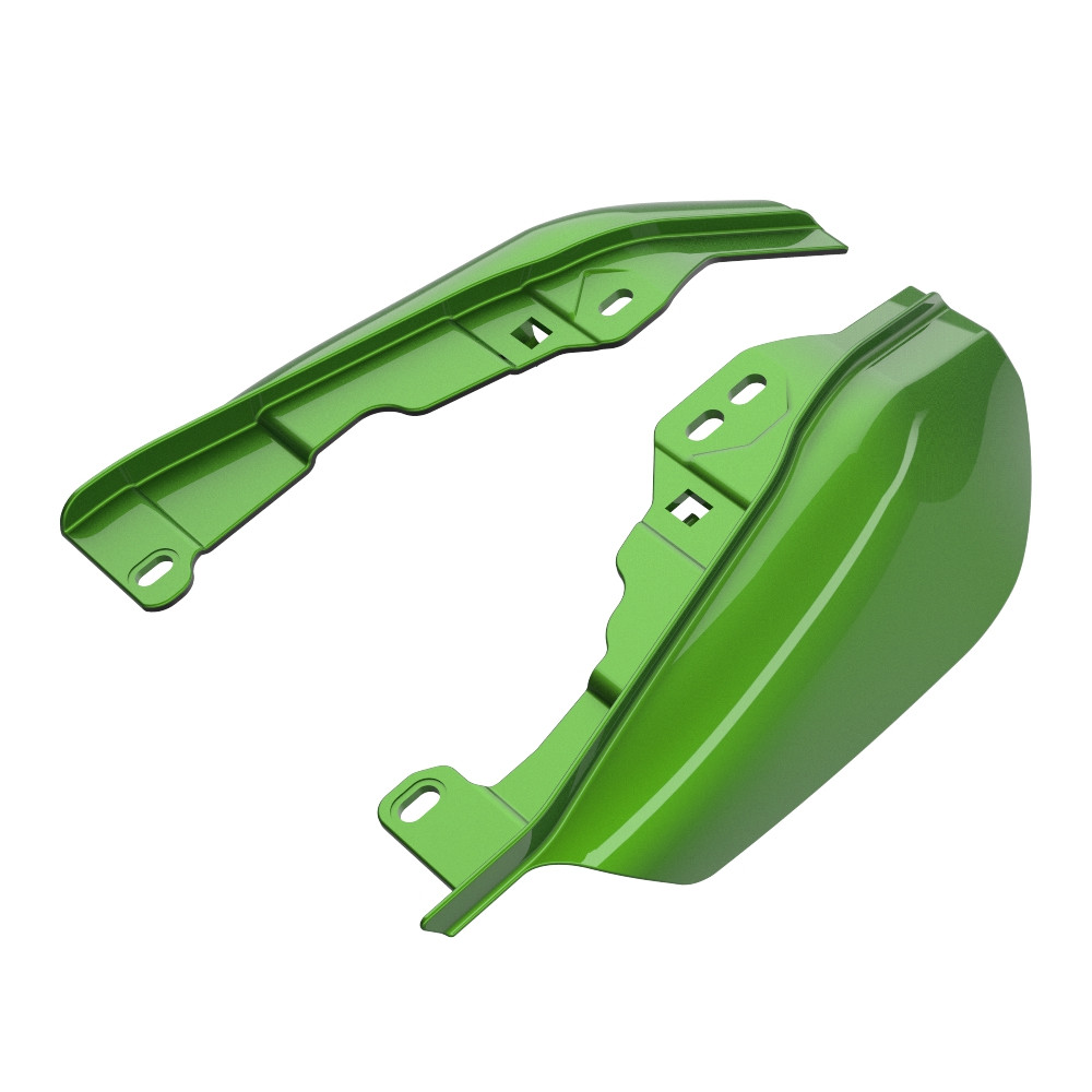 Mid-Frame Air Deflectors heat shield For '09Up Harley Davidson Touring