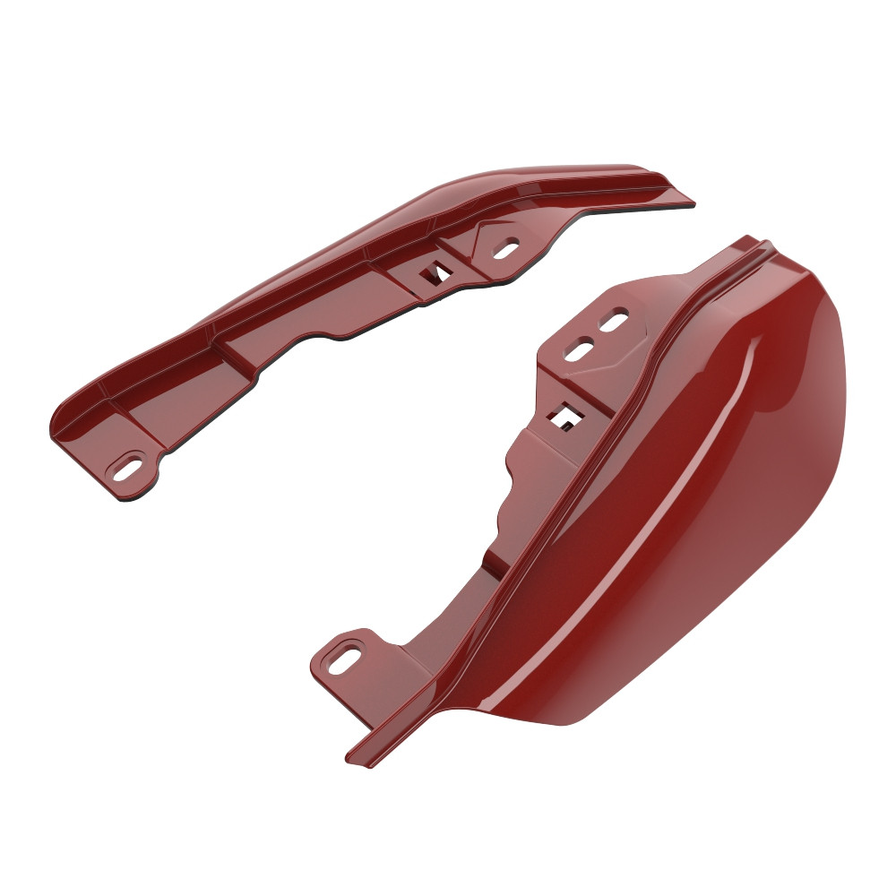 Mid-Frame Air Deflectors heat shield For '09Up Harley Davidson Touring