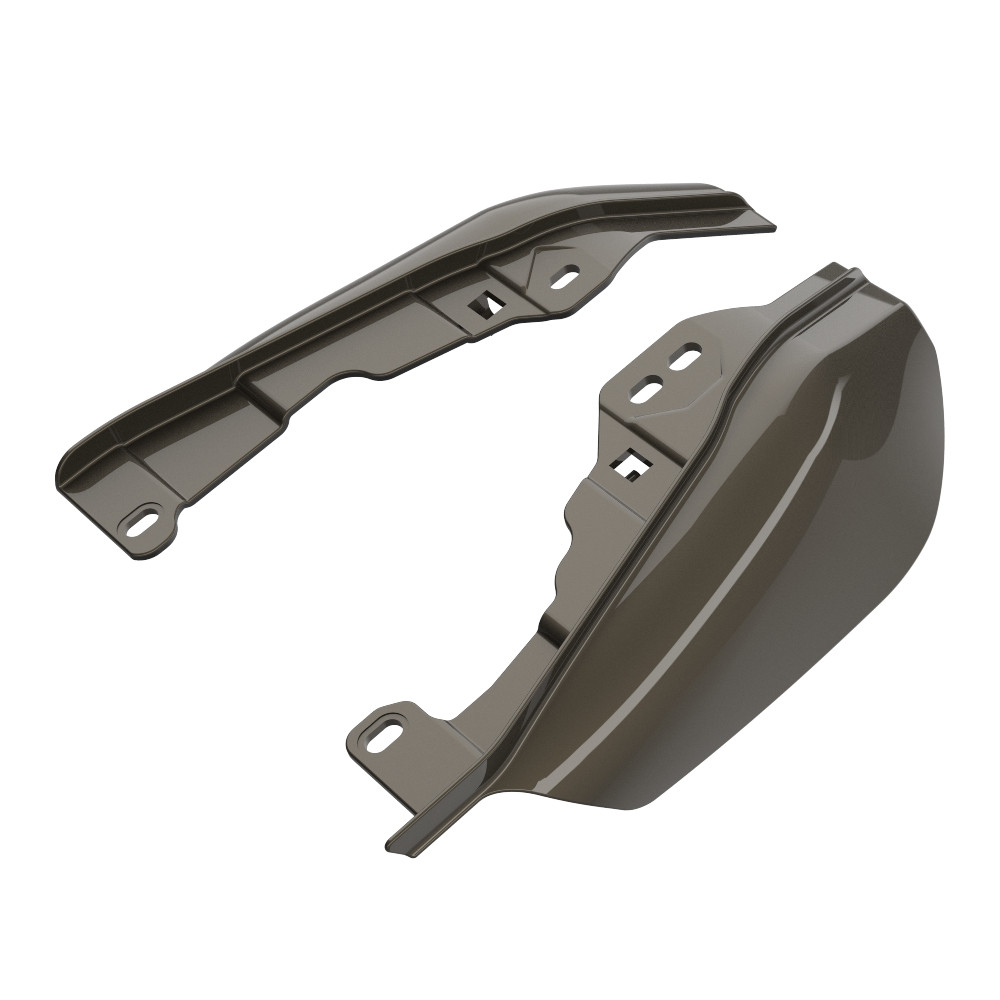 Mid-Frame Air Deflectors heat shield For '09Up Harley Davidson Touring