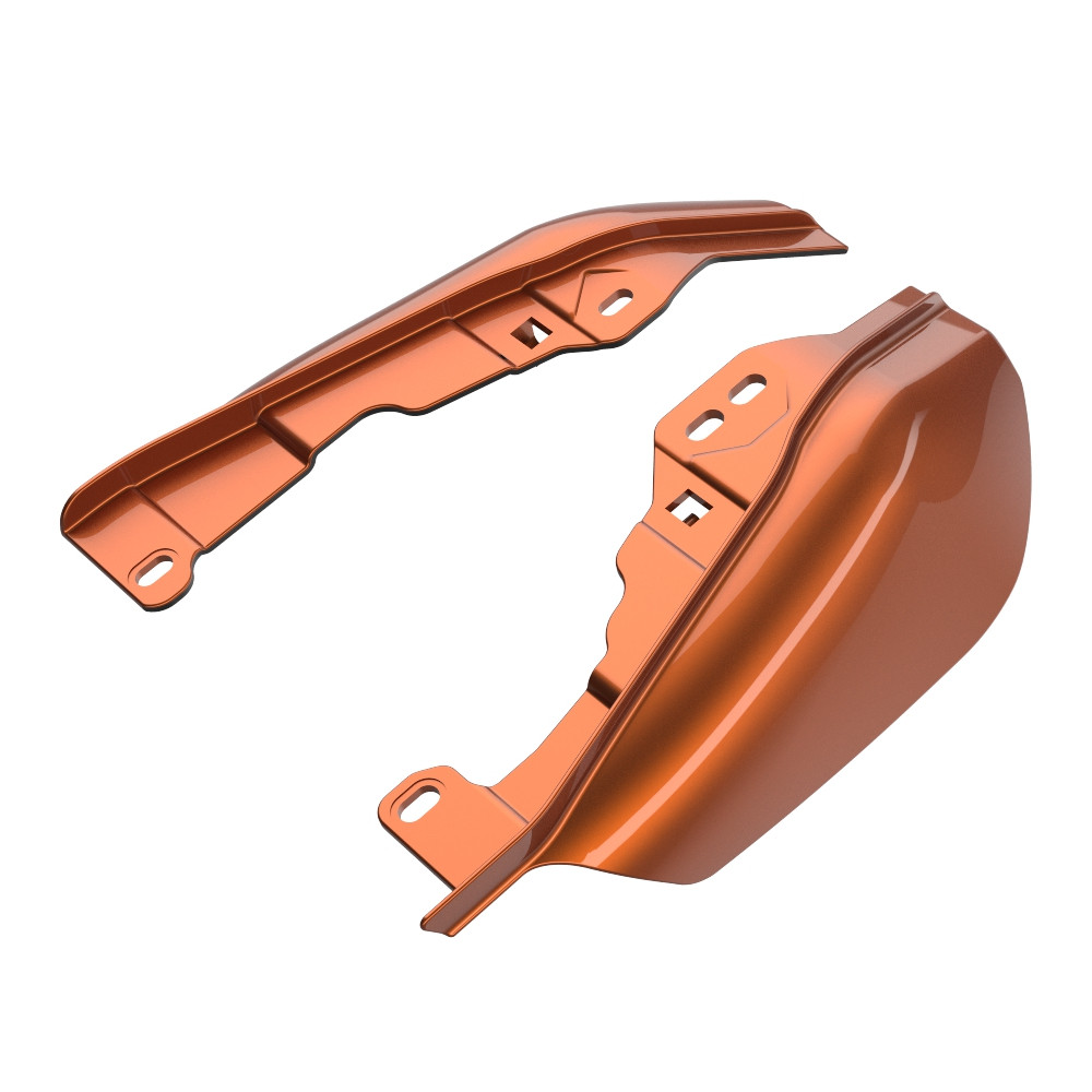 Mid-Frame Air Deflectors heat shield For '09Up Harley Davidson Touring