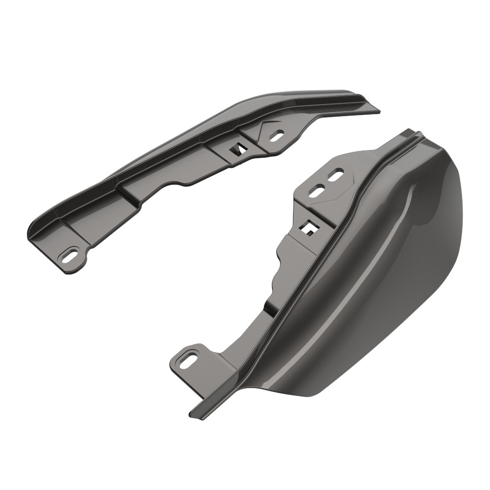 Mid-Frame Air Deflectors heat shield For '09Up Harley Davidson Touring