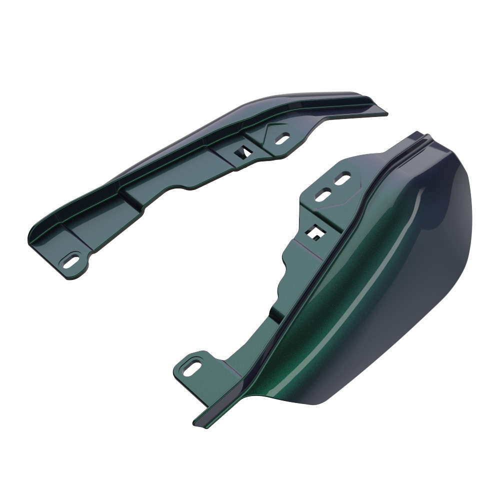 Mid-Frame Air Deflectors heat shield For '09Up Harley Davidson Touring