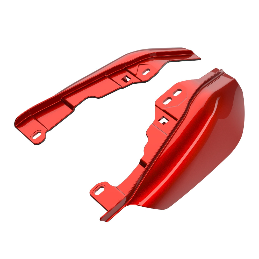 Mid-Frame Air Deflectors heat shield For '09Up Harley Davidson Touring