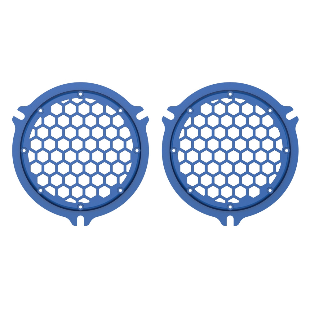 HEX Speaker Grills Color Matched For 2014+ Electric Glide / Street Glide Inner Fairing