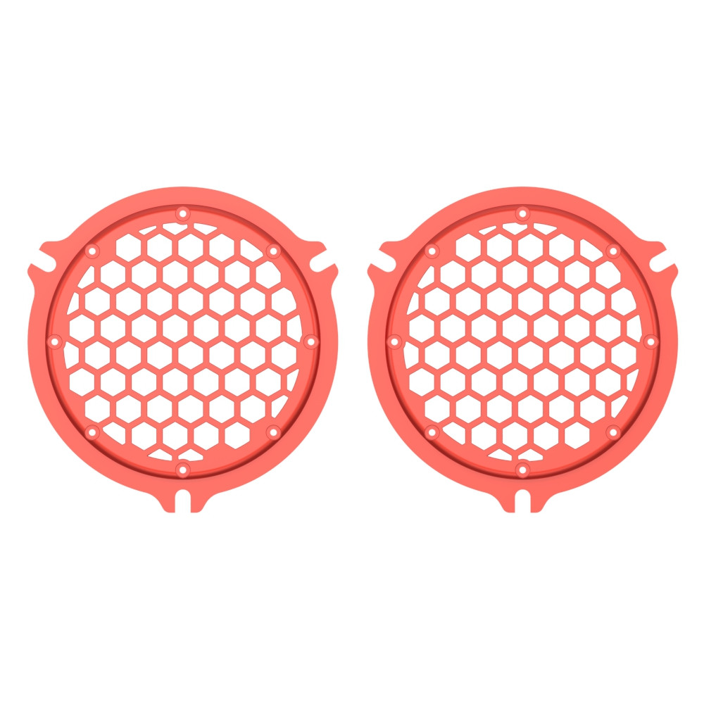 HEX Speaker Grills Color Matched For 2014+ Electric Glide / Street Glide Inner Fairing