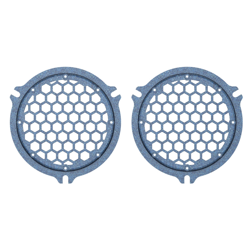 HEX Speaker Grills Color Matched For 2014+ Electric Glide / Street Glide Inner Fairing