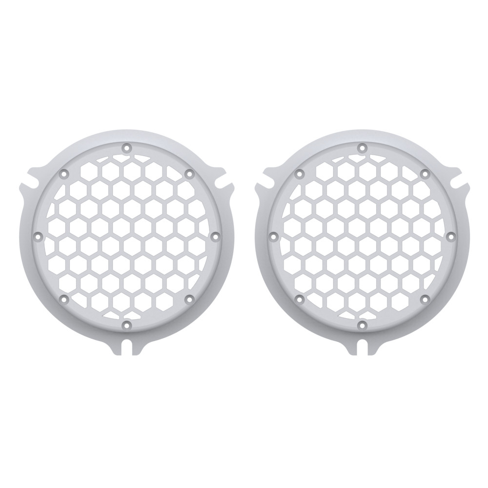 HEX Speaker Grills Color Matched For 2014+ Electric Glide / Street Glide Inner Fairing