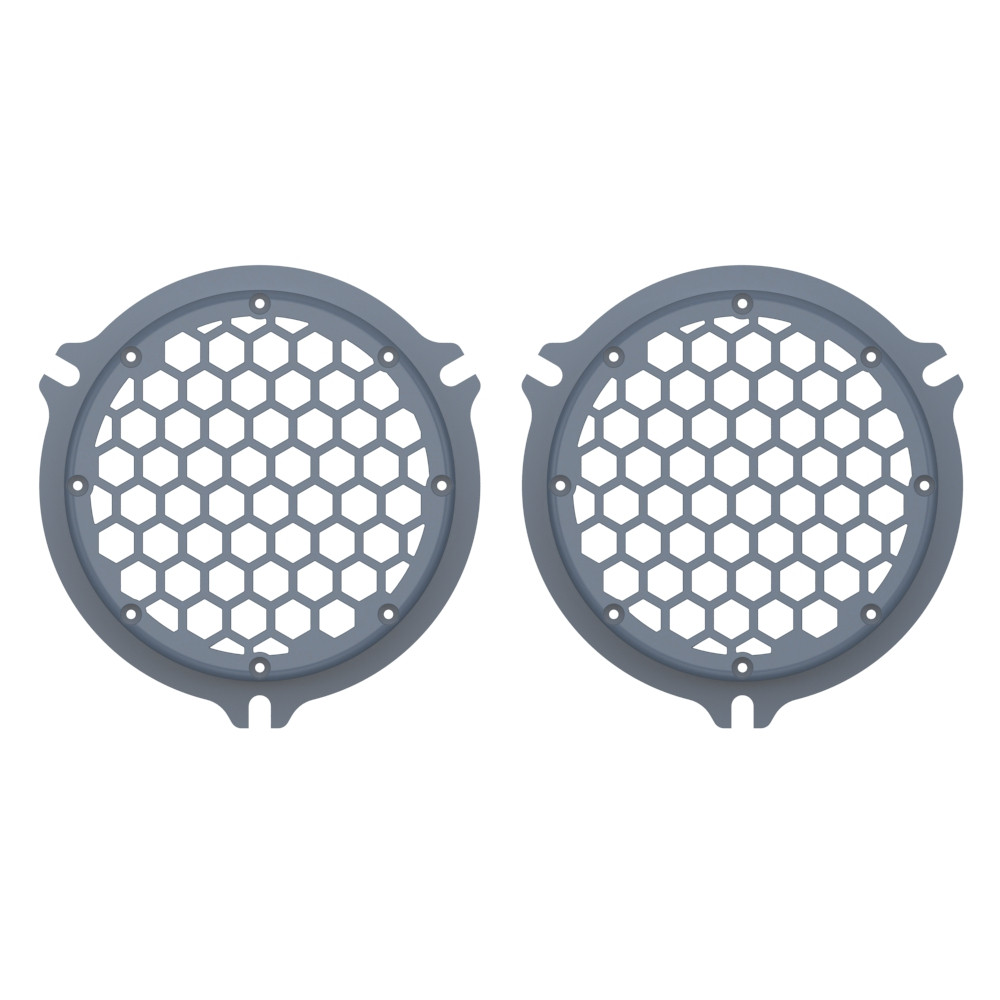 HEX Speaker Grills Color Matched For 2014+ Electric Glide / Street Glide Inner Fairing