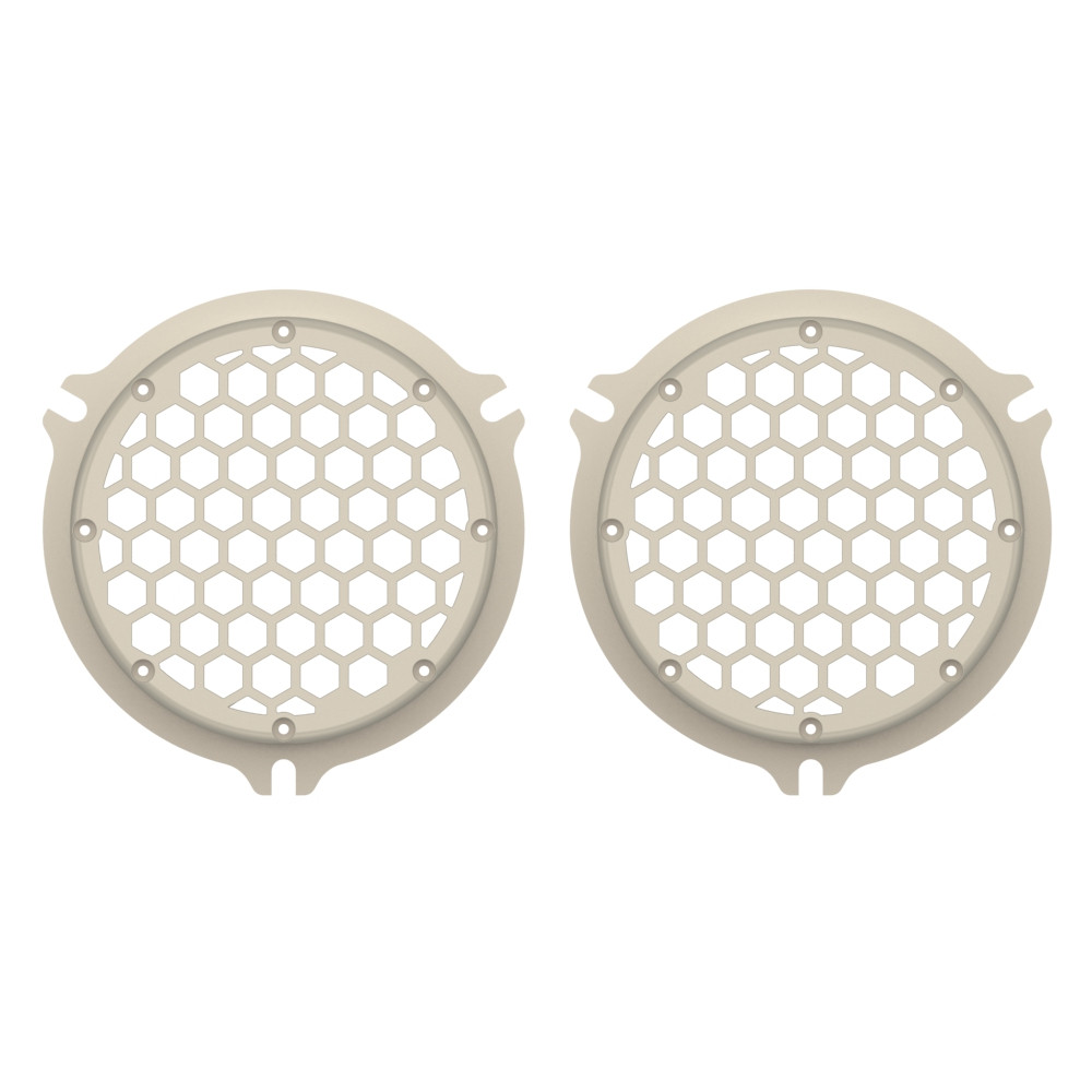 HEX Speaker Grills Color Matched For 2014+ Electric Glide / Street Glide Inner Fairing
