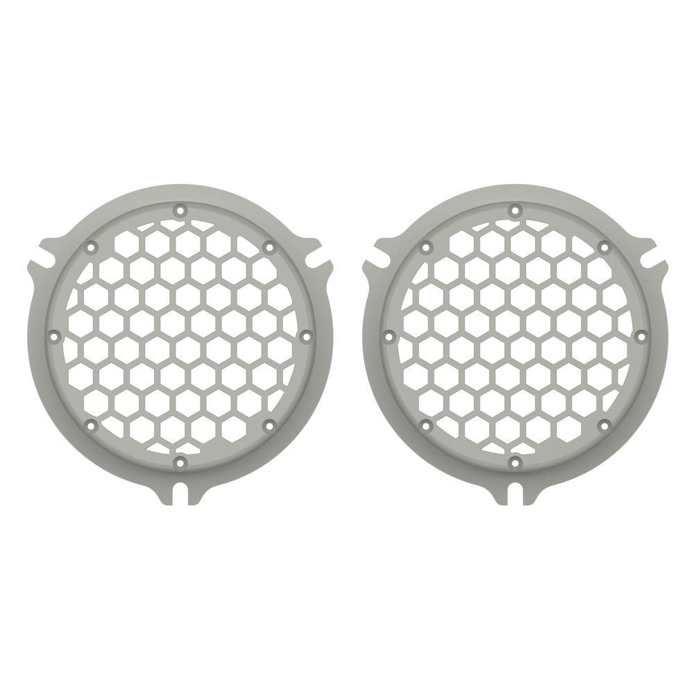 HEX Speaker Grills Color Matched For 2014+ Electric Glide / Street Glide Inner Fairing
