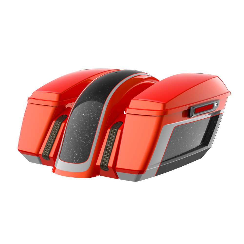 Color Matched Holeshot Chopped Bagger Kit for '23.5Up Harley Touring CVO & '24Up Street Glide Raod Glide