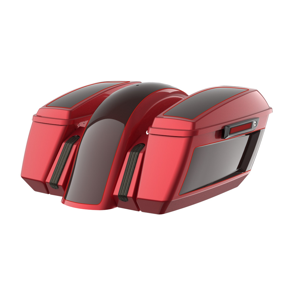 Two Tone Holeshot Chopped Bagger Kit for '14-'23 Harley Touring