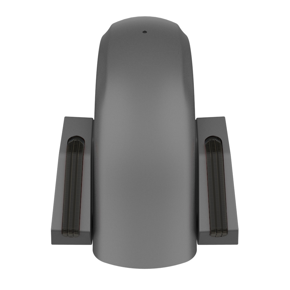 Color Matched Holeshot Chopped Rear Fender for '09-'23 Harley Touring