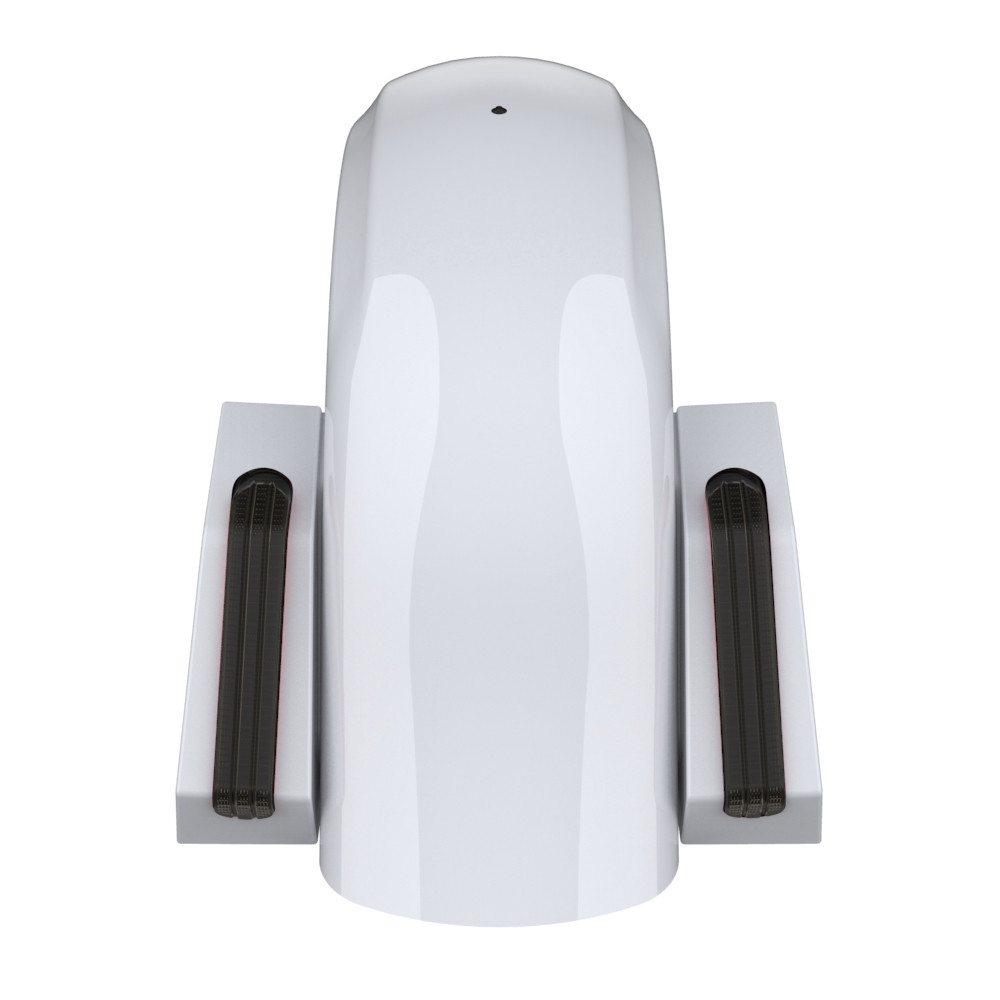 Color Matched Holeshot Chopped Rear Fender for '09-'23 Harley Touring